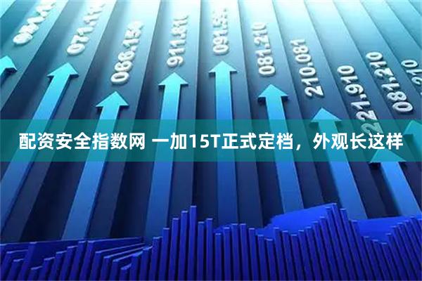 配资安全指数网 一加15T正式定档，外观长这样